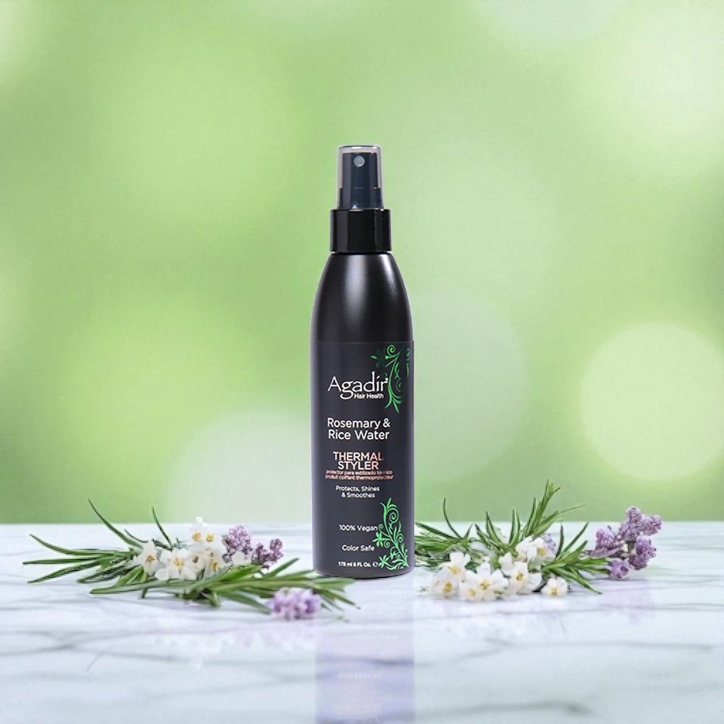 Rosemary & Rice Water Heat Protection